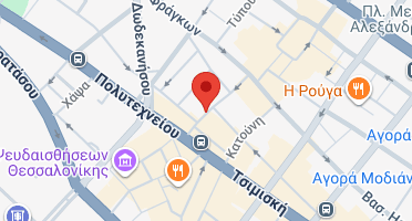 Location of business on map
