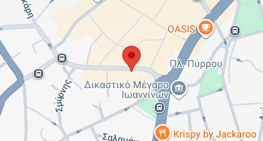 Location of business on map