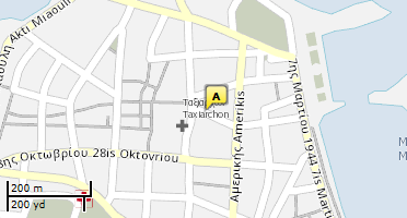 Χάρτης και σημείο της επιχείρησης