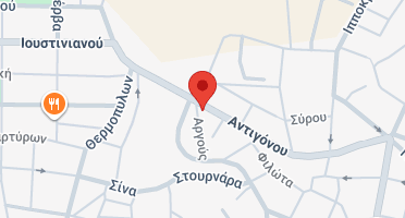 Location of business on map