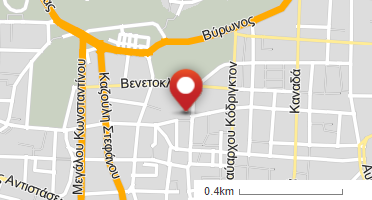 Location of business on map