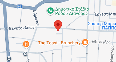 Location of business on map