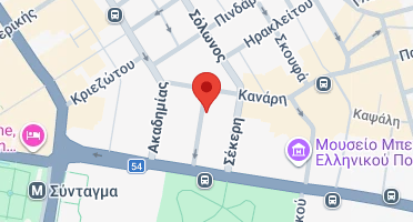 Location of business on map