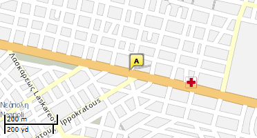 Location of business on map