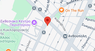 Location of business on map