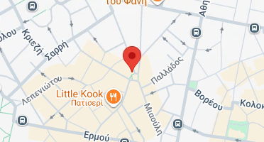Location of business on map