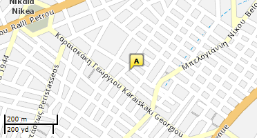 Location of business on map
