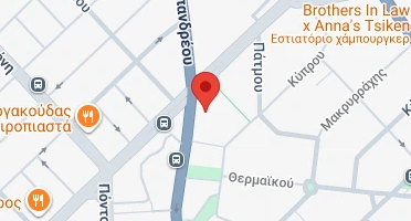 Location of business on map