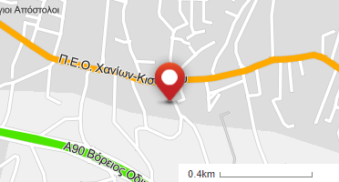 Location of business on map