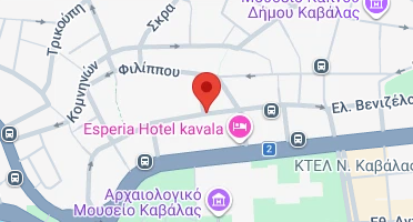 Location of business on map