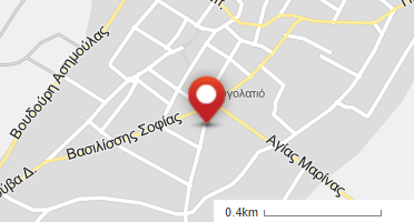 Location of business on map