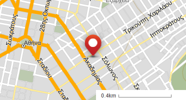 Location of business on map
