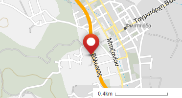 Location of business on map