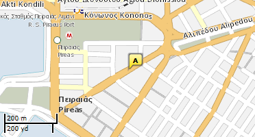Χάρτης και σημείο της επιχείρησης