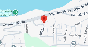 Location of business on map