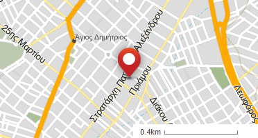 Location of business on map