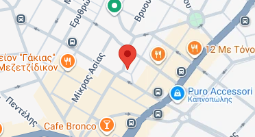 Location of business on map