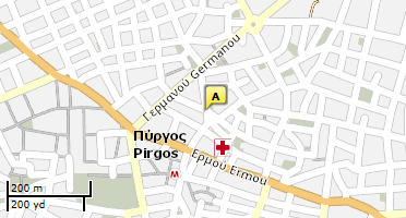 Χάρτης και σημείο της επιχείρησης