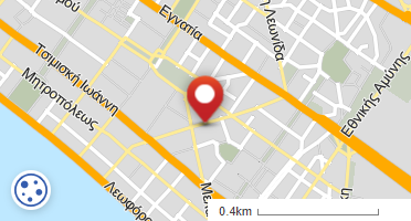 Location of business on map