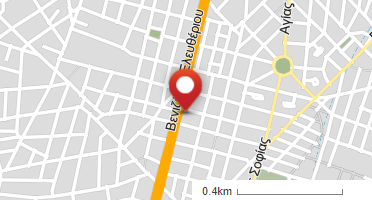 Location of business on map