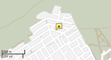 Location of business on map