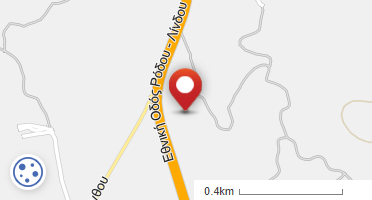 Location of business on map
