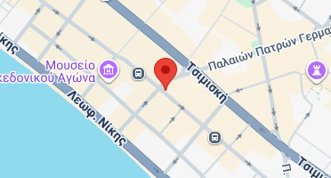 Location of business on map
