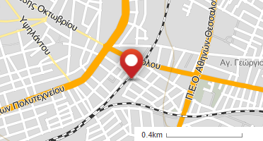 Location of business on map