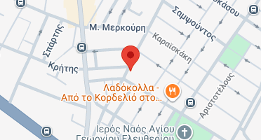 Location of business on map