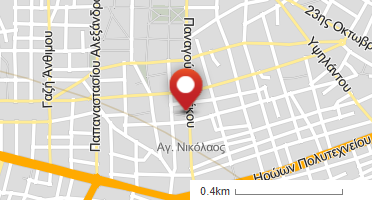 Location of business on map
