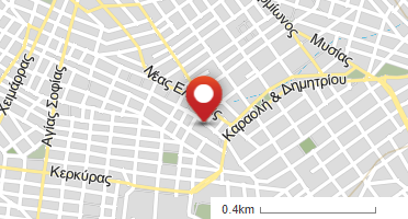 Location of business on map