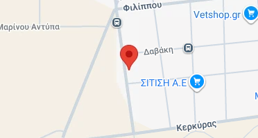 Location of business on map