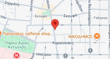 Location of business on map