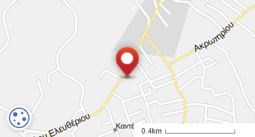 Location of business on map