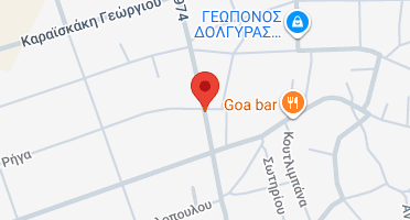 Location of business on map
