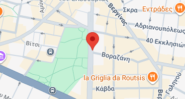 Location of business on map