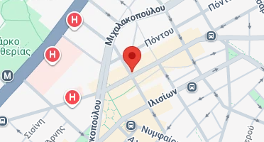 Location of business on map