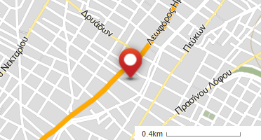 Location of business on map