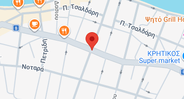 Location of business on map