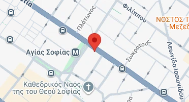 Location of business on map