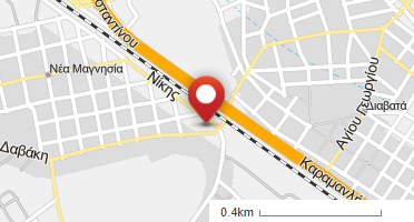 Location of business on map
