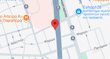 Location of business on map