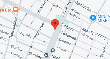Location of business on map