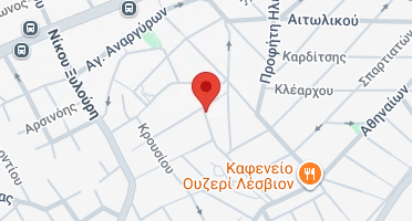 Location of business on map