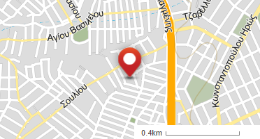 Location of business on map