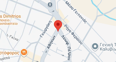 Location of business on map