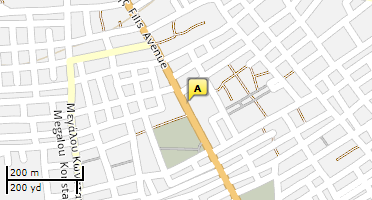 Location of business on map