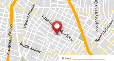 Location of business on map