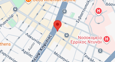 Location of business on map