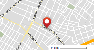 Location of business on map